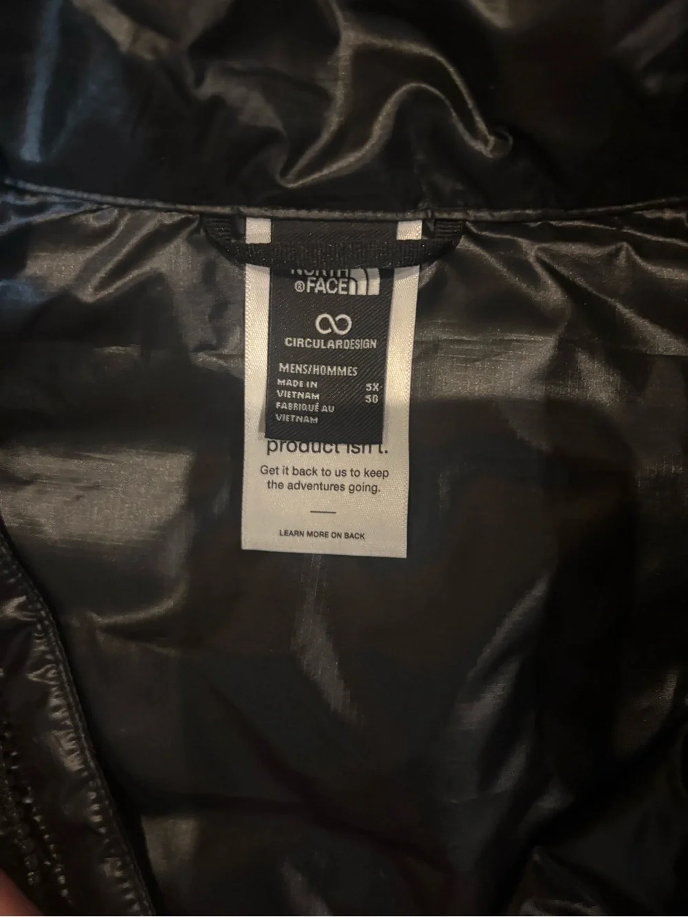 The North Face Black Quilted Puffer Jacket